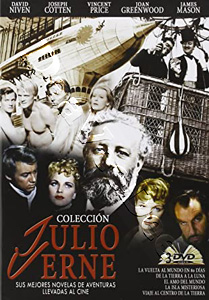 Jules Verne Collection | Master of the World / From the Earth to the Moon / Five Weeks in a Balloon / Around the World in 80 Days / Mysterious Island  |   DVD